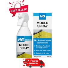 HG Mould Spray 500ml Effective Mould Spray & Mildew Cleaner UK 13.56 per litre