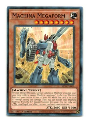 Machina Megaform - SR10-EN008 1st Edition - YuGiOh-LP