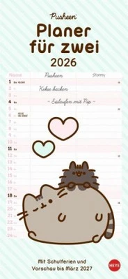 HEYE / HEYE KALENDER Pusheen Planer für zwei 2026|Kalender