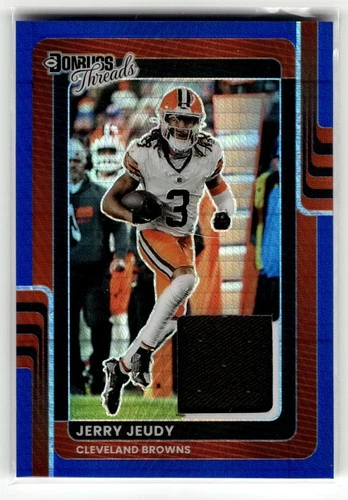 2025 Donruss Optic Jerry Jeudy Blue Hyper (RAW)