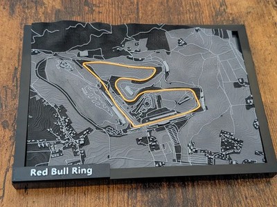  Red Bull Ring| Magie in Miniatur | 3D Miniaturkarten | Free Shipping