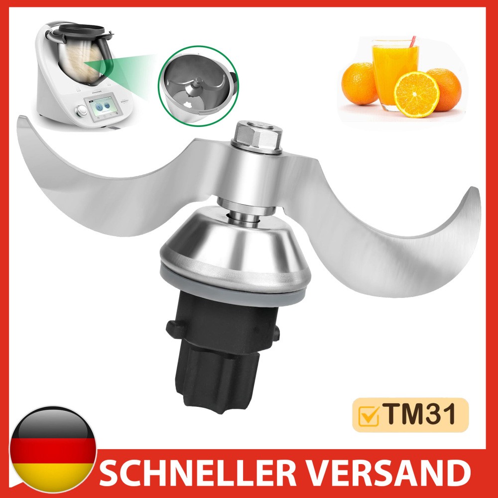 TM31 Ersatz-Messer Mixmesser Edelstahl Für Vorwerk Thermomix Küchenmaschine