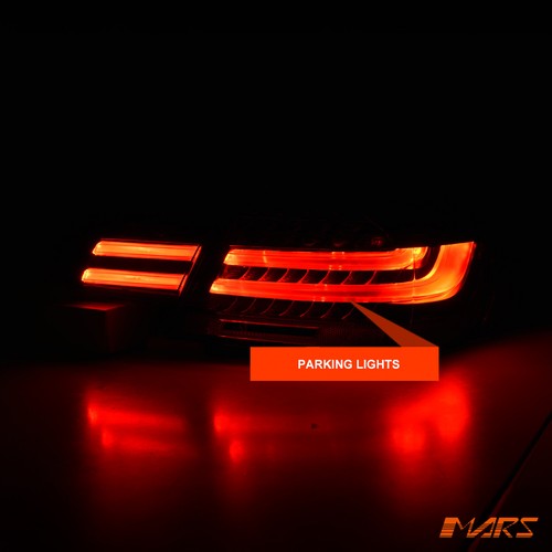 Black M3 LCI Style 3D Stripe Bar LED Tail Lights for BMW 3-Series E92 Coupe & M3 - Bild 4 von 11