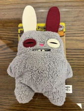 Fuggler Gray FUNNY UGLY MONSTER Dog Pet Toy Plush RARE