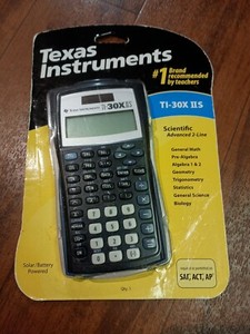 Texas Instruments TI-30XIIS Scientific Calculator Solar Powered 