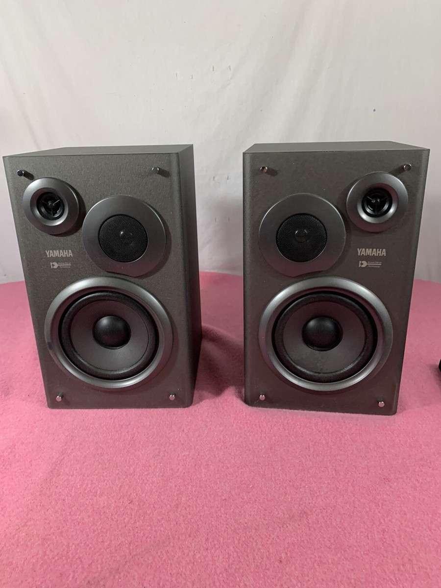Pair of Vintage 90's YAMAHA NX-S75 3 way studio monitor speakers