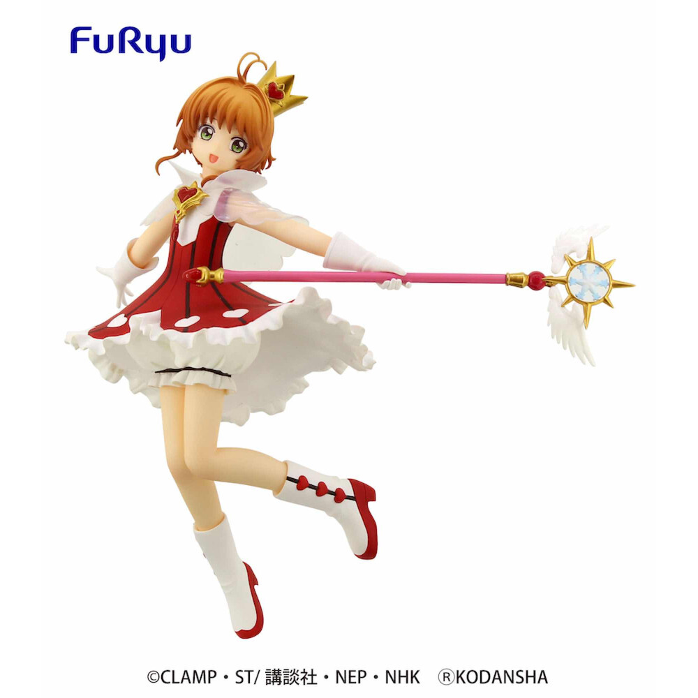 Figurine Cardcaptor Sakura Furyu pose dynamique sans montage difficile