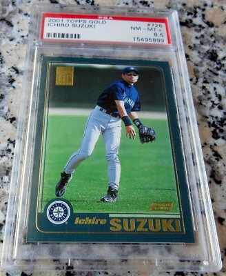 2001 Topps - Ichiro Suzuki #726 Gold /2001 (RC) for sale online | eBay