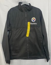 NFL Pittsburgh Steelers Dunbrooke Men's Explorer Full Zip Jacket Multiple Sizes
