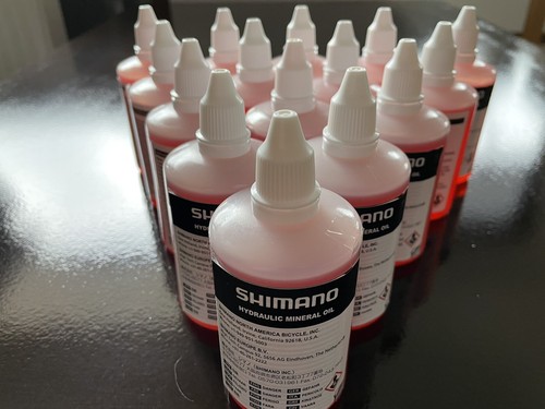 Shimano hydraulic oil for disc brakes! Bicycle SM-DB-OIL, 100ml best price! oil  - Picture 8 of 12