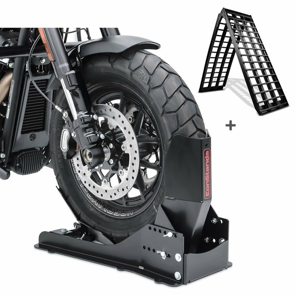 Set Motorradwippe + Auffahrrampe FüR Kawasaki Ninja H2 / SX / H2R SW14-image