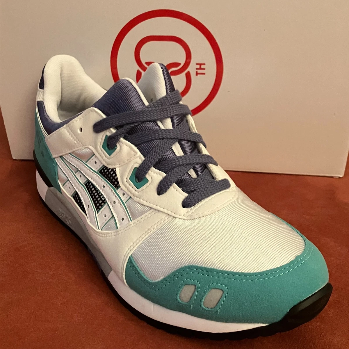 Asics gel lyte 2024 iii white teal
