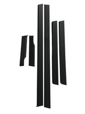 Zierleisten Zierstab UNTEN Set 6-teilig für Mercedes W124 Limousine 1. Serie NEU