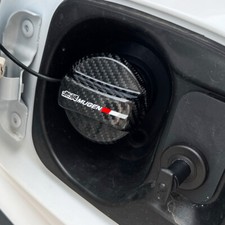 Jdm Racing Mugen Carbon Fiber Gas Fuel Cap Cover For Honda Civic Typer Fd Fn Fk
