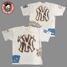 Travis Scott Cactus Jack X Fanatics New York Sports Logo 3D T-Shirt