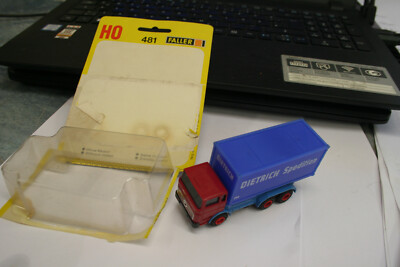 FALLER AMS 481 CONTAINER LKW DIETRICH SPEDITION ohne Motor  TOP!OVP! OW181/44