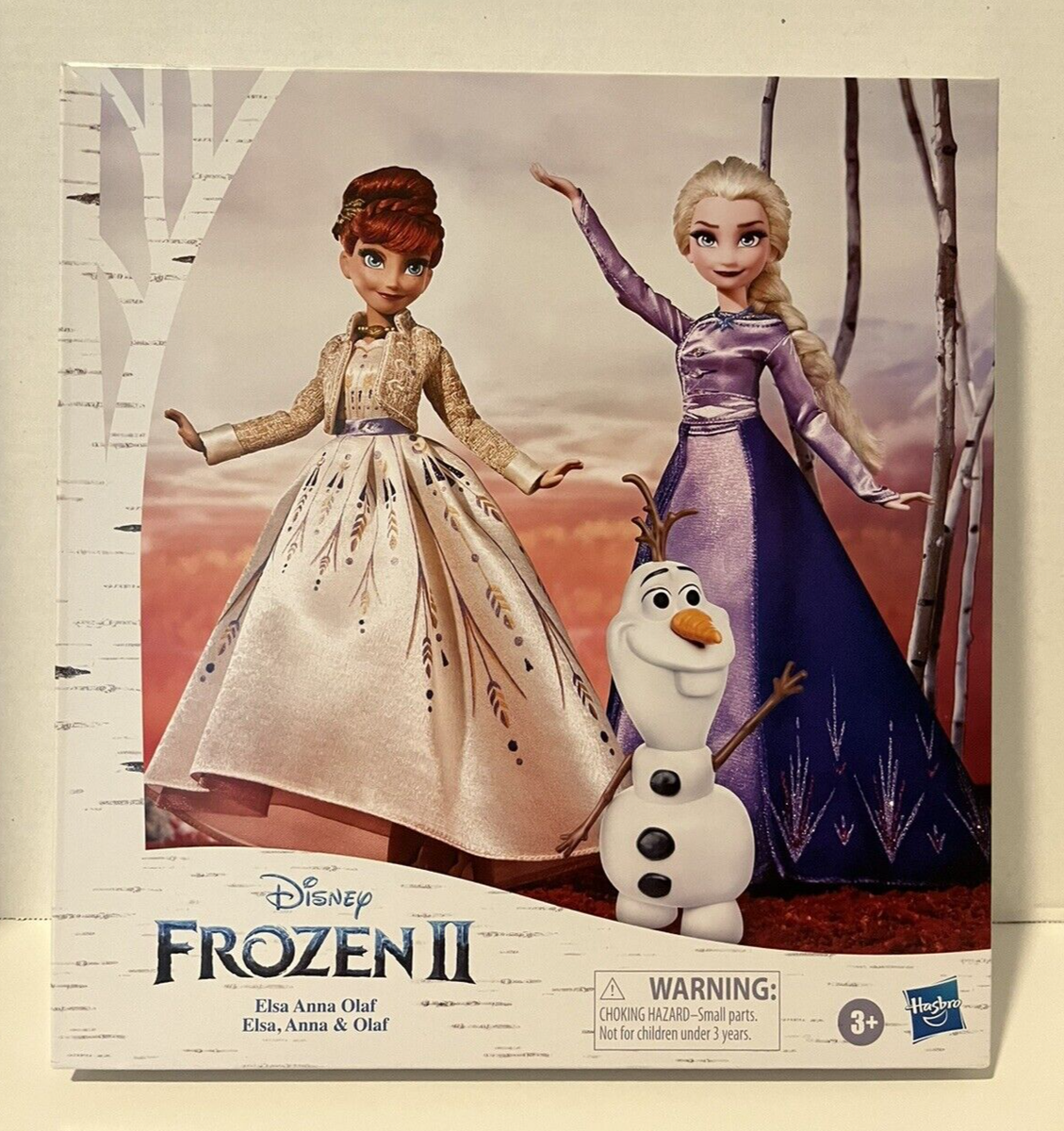 Disney - Frozen 2 Elsa, Anna & Olaf Deluxe Fashion Doll Set 