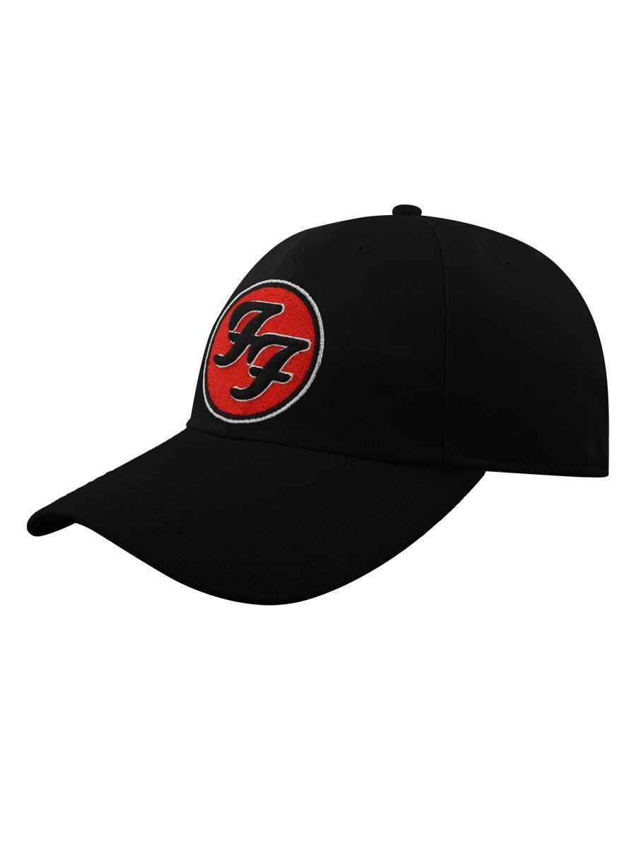Foo Fighters Cap FF Logo Baseball Black