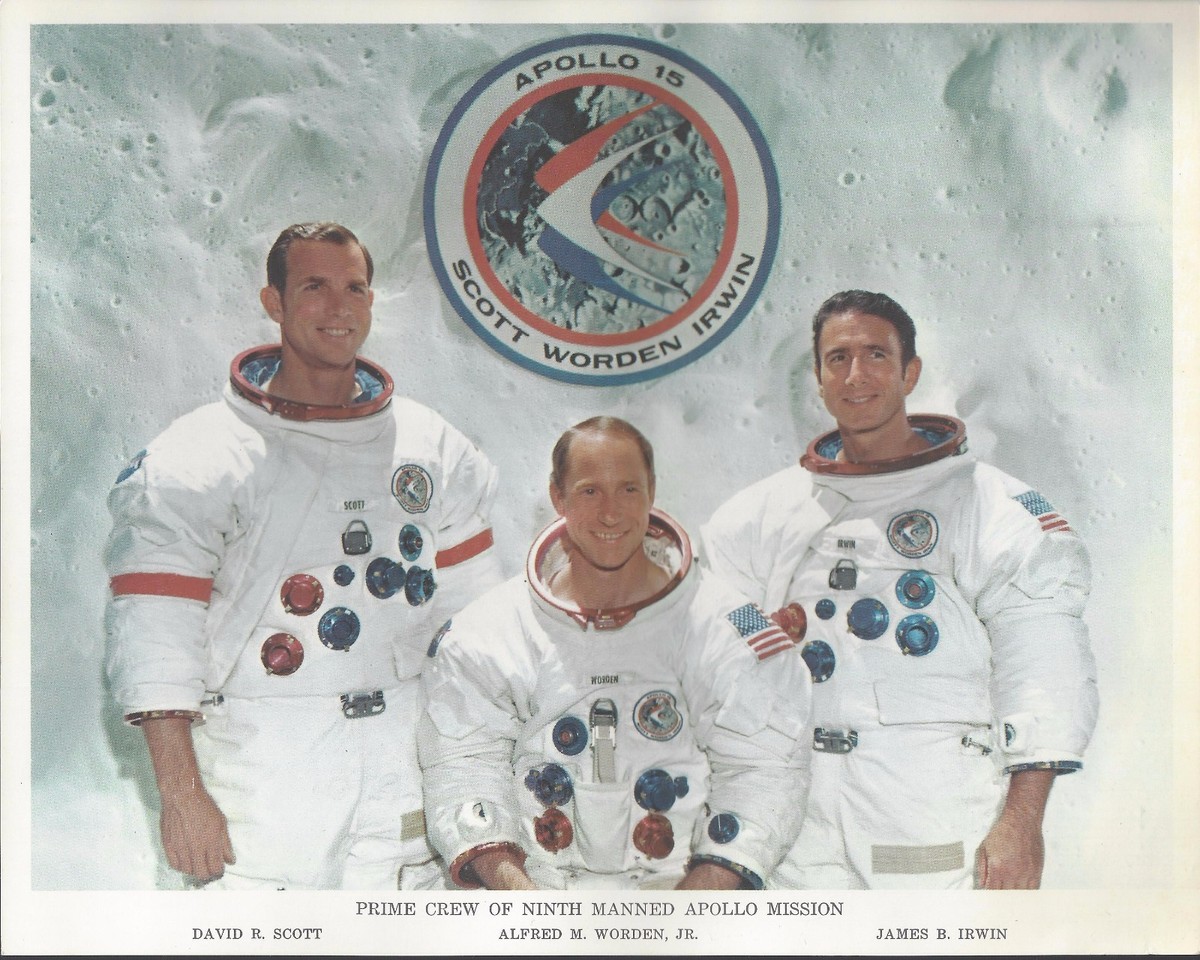 1971 Apollo XV NASA Photo Card aa | eBay