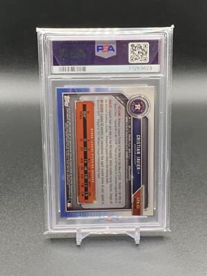 2019 Bowman Chrome - Prospects Autographs Cristian Javier #CPA-CJ