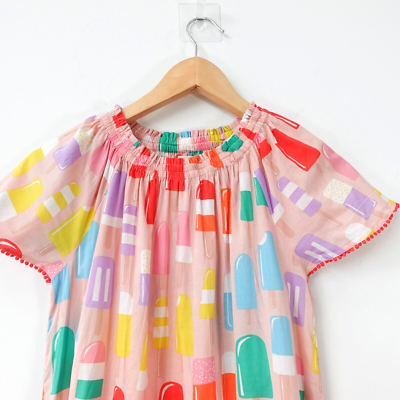 Pink Dress Junior 13-14 Mini Colorful Make Up Kit Flowy Summer Light Funky  BODEN | eBay