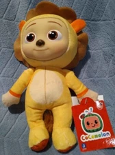 BRAND NEW WITH TAGS COCOMELON BABY JJ LION PLUSH 9" TALL DOLL-HTF
