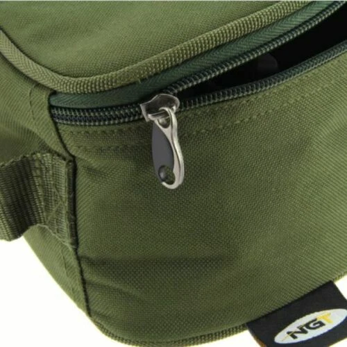 3 x Fishing Reel Cases for Large Carp Pike Reels Green Deluxe Reel Cases NGT * - Picture 4 of 4