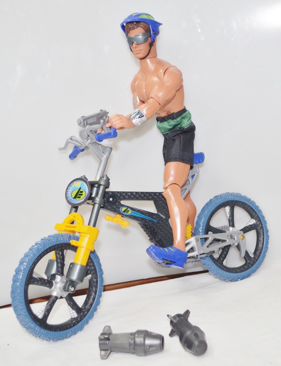 Max Steel MX4 Rocket Cycle with Max Steel Super Agent- 1:6 Scale