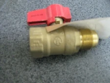 NEW SMITH COOPER 3/4" X 5/8" BRASS GAS BALL VALVE (PN 0190230IH)