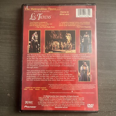 Les Troyens (DVD, 2002) SEALED NEW 13023167391| eBay