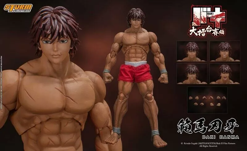 Baki Action Figure Baki Hanma Figure Storm Collectibles PRESALE