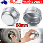 <!--F#f_0-->2Pcs 50mm Wheel Hub Grease Metal Cap Bearing Dust Cover for Car Trailer Caravan<!--F/-->