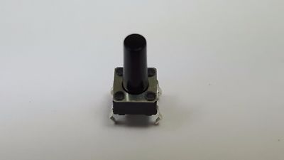 6x6x12mm Mini Miniatur Drucktaster Schalter PCB montiert SPST OFF-(ON)