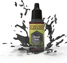The Army Painter Rough Iron Warpaint - Metallic Model Paint Miniature Painting