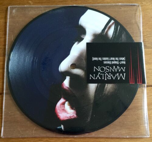 Marilyn Manson - Heart Shaped Glasses 7" Picture Disc Vinyl Sealed - Bild 1 von 2