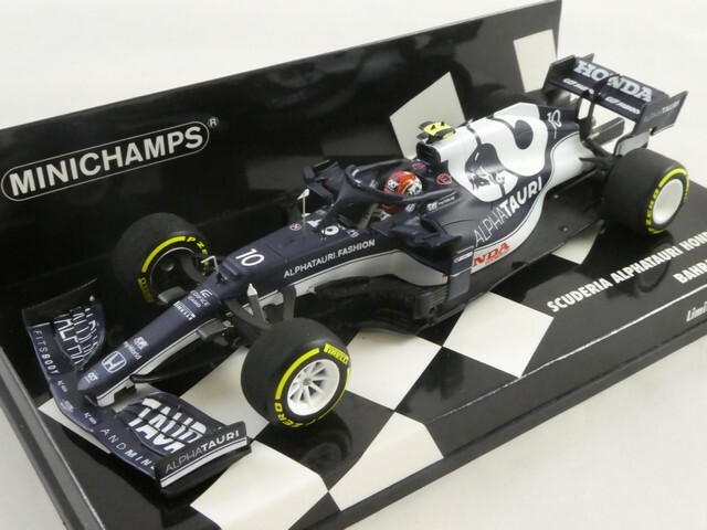 Miniature Minichamps 1/43 - Alpha Tauri AT02 - GP Turquie 2021 - Pierre Gasly