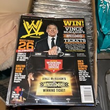 WWE MAGAZINE March 2010 VINCE McMAHON Cover