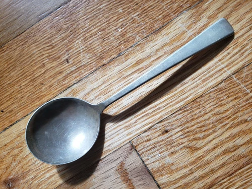 ANTIQUE VINTAGE COLLECTIBLE ROUND SPOON 6.5" TOWLE STERLING SILVER - PAT.1932
