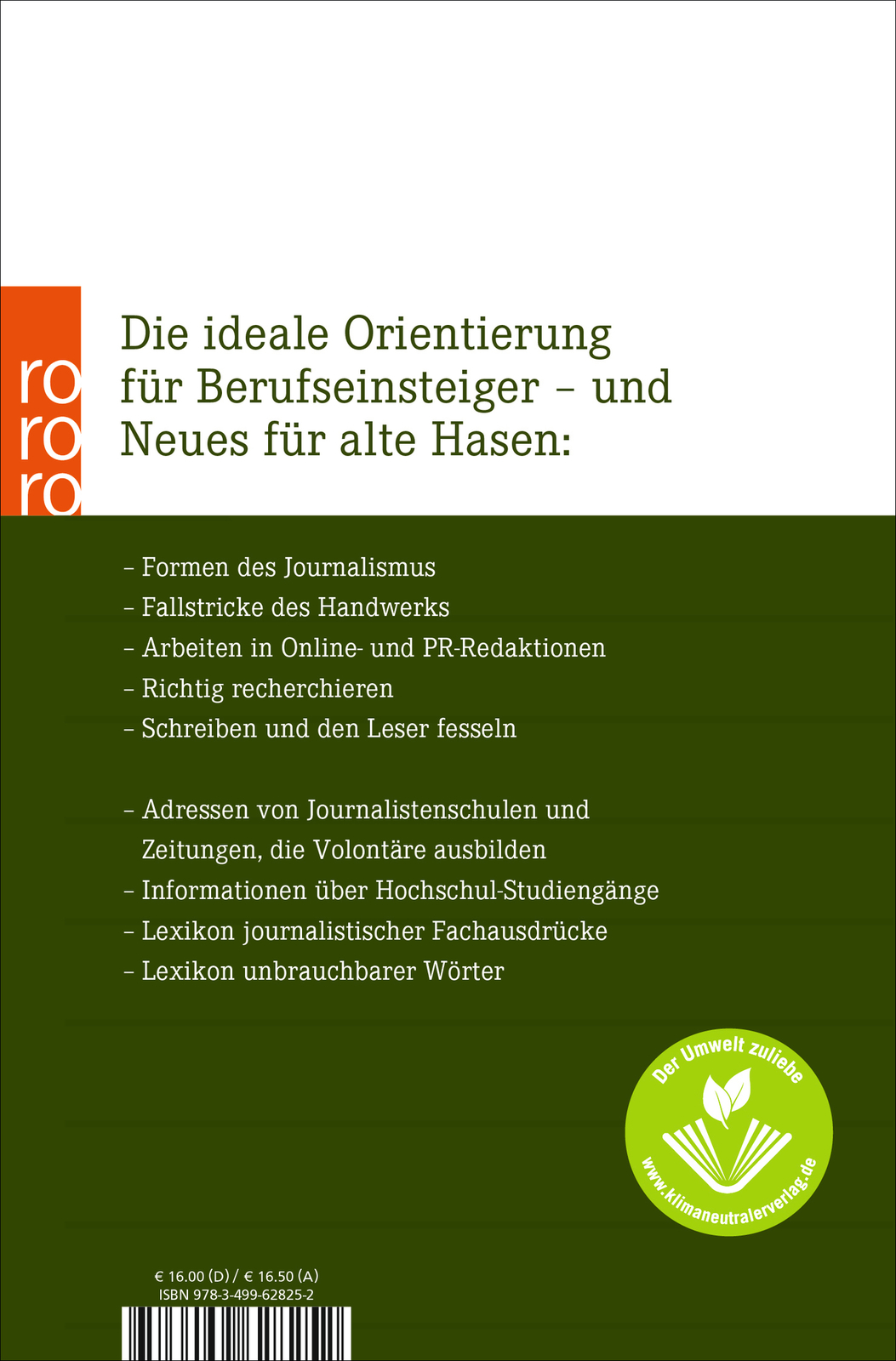 Thumbnail - Das Neue Handbuch Des Journalismus Und Des Online-journalismus, Wolf
