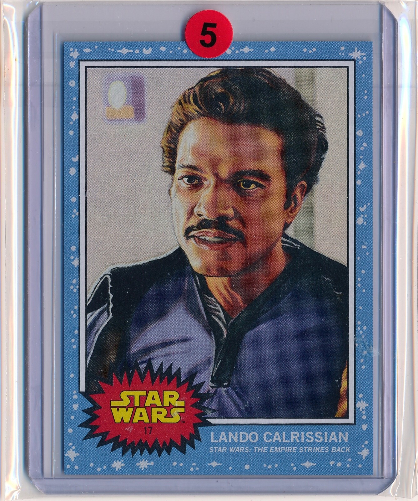 2019 Topps Star Wars Living Set -Card #17 Lando Calrissian - Empire Strikes Back