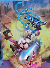 Original Myethos League of Legends Jinx 1/7 FIGURES In Stock NEW