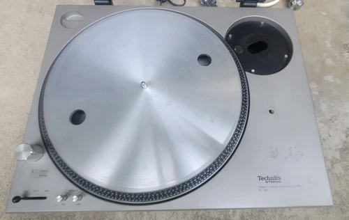 Vintage Technics SL-120 Direct Drive Player Turntable Record Player Works   Part