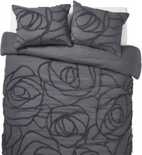 Beautiful 100 Cotton Ultra Luxury Tufted Duvet Cover 3 Pcs Set Duvet 2 Pillow 