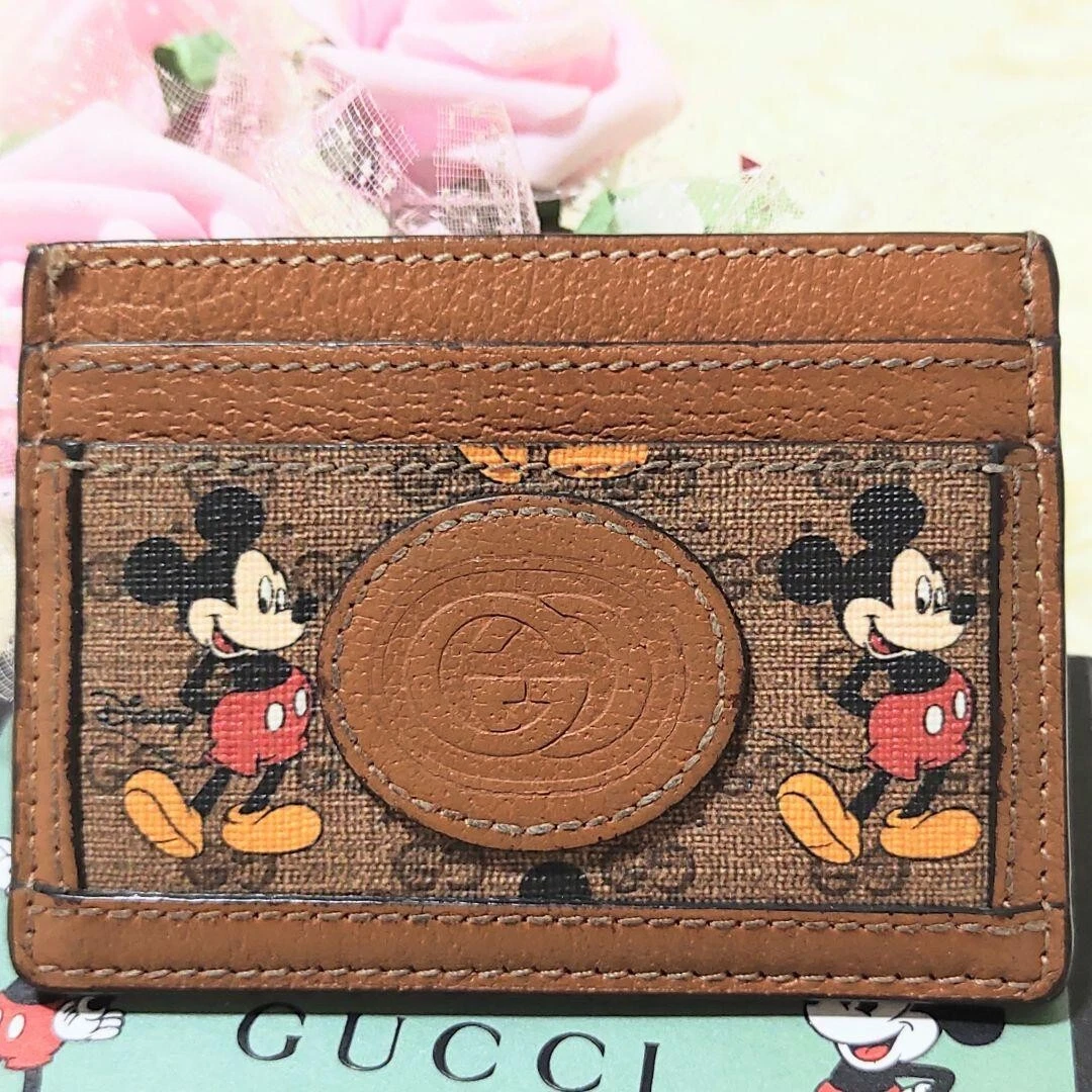Gucci mickey 2025 mouse mens wallet