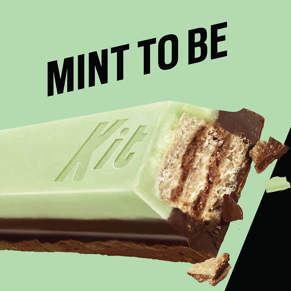 5x Packs Kit Kat Duos Mint + Dark Chocolate Wafers Candy Bars | King Size 3oz | - Image 3 of 4