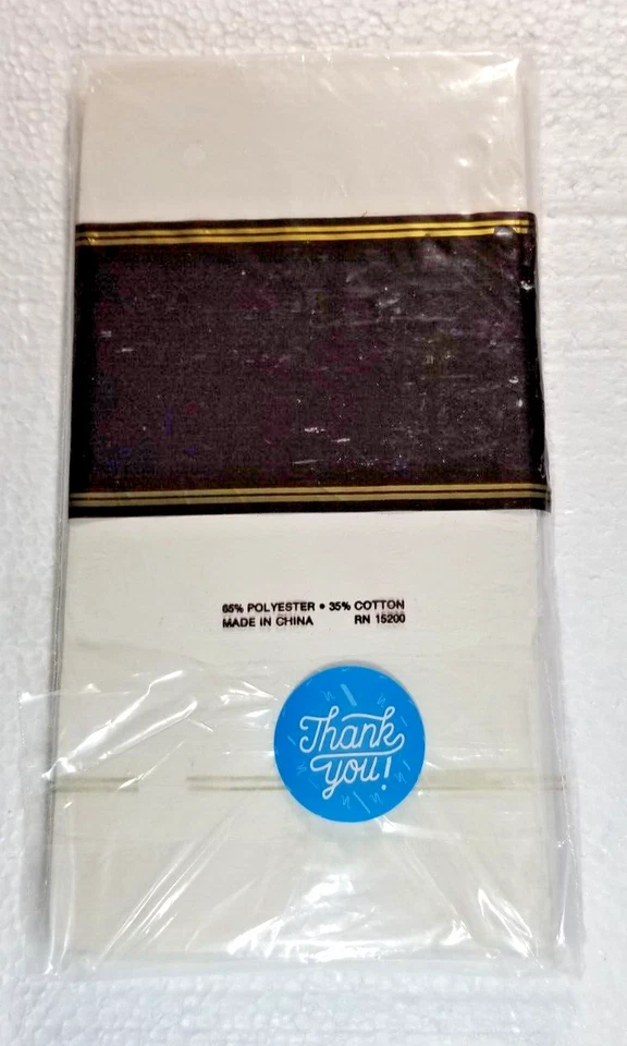 Мужские носовые платки постоянный пресс упаковка 6 штук классический белый новый Ashear - Изображение 3 из 3