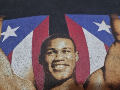 Rare Vintage Felix Tito Trinidad Rap Tee Hip hop boxing T