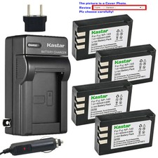 Kastar Battery AC Travel Charger for Fujifilm NP-140 NP140 FNP-140 FNP140 BC-140