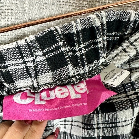 Falda Clueless Paramount 2017 Merch Dionne blanco y negro talla L Foto 4 de 4