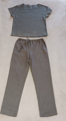 Neue Heimtextilien, Pyjamas, Leinen 100 % Leinen. Verschiedene Größen, Farben.